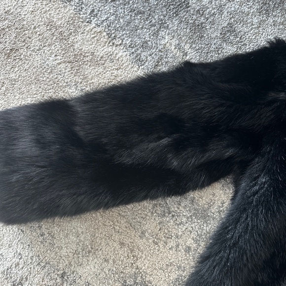 Deanfield full-length vintage Demi Buff fur 100% real Mink Coat - Picture 4 of 11